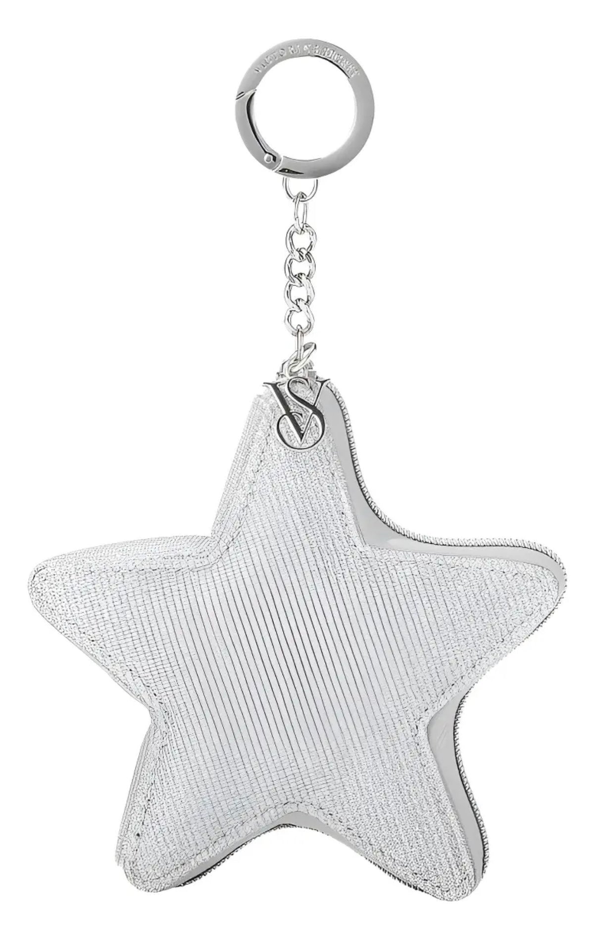 Monedero / Llavero Victoria’s Secret Estrella Plateada ⭐