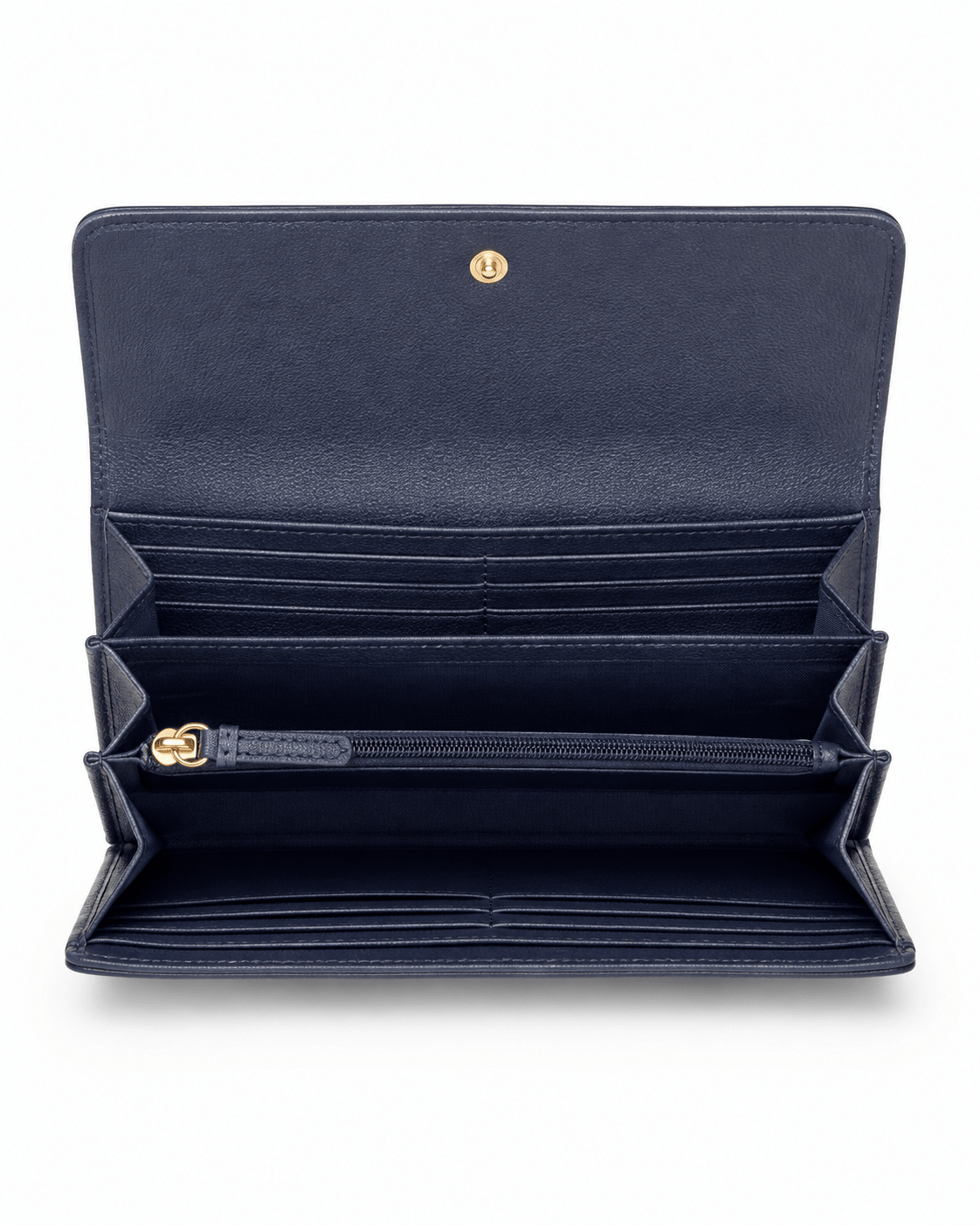 Billetera Tommy Hilfiger Monogram Azul Marino & Crema 🤍💙✨ | Baby Helena Shop