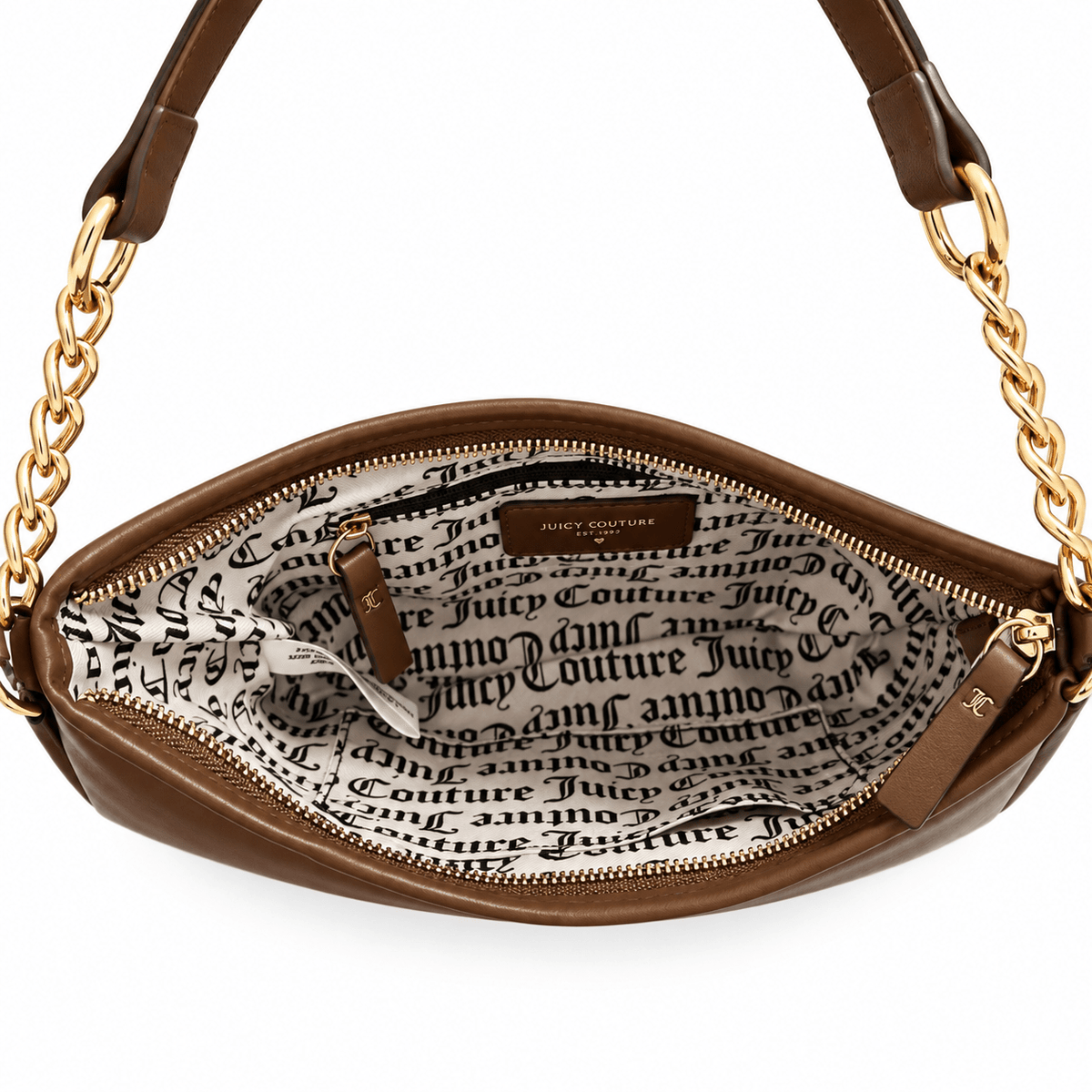 Cartera Shoulder Bag Juicy Couture Chocolate 🤎 | Baby Helena Shop