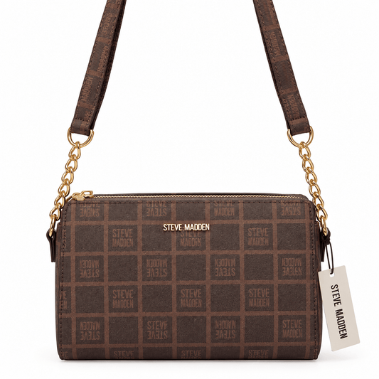 Cartera Crossbody Steve Madden Chocolate 🤎 | Baby Helena Shop