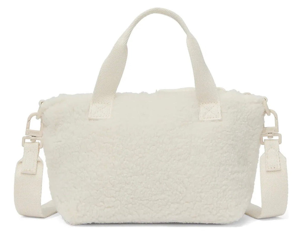 Crossbody PINK de Peluche Sherpa Marfil | Baby Helena Shop