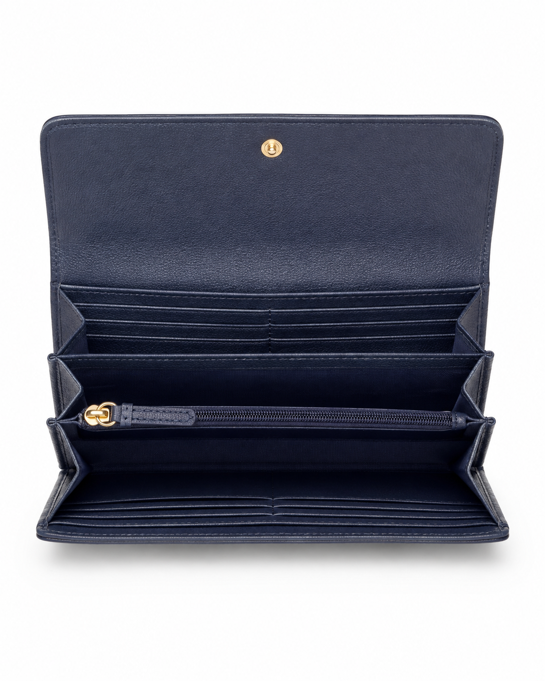 Billetera Tommy Hilfiger Monogram Azul Marino & Crema 🤍💙✨
