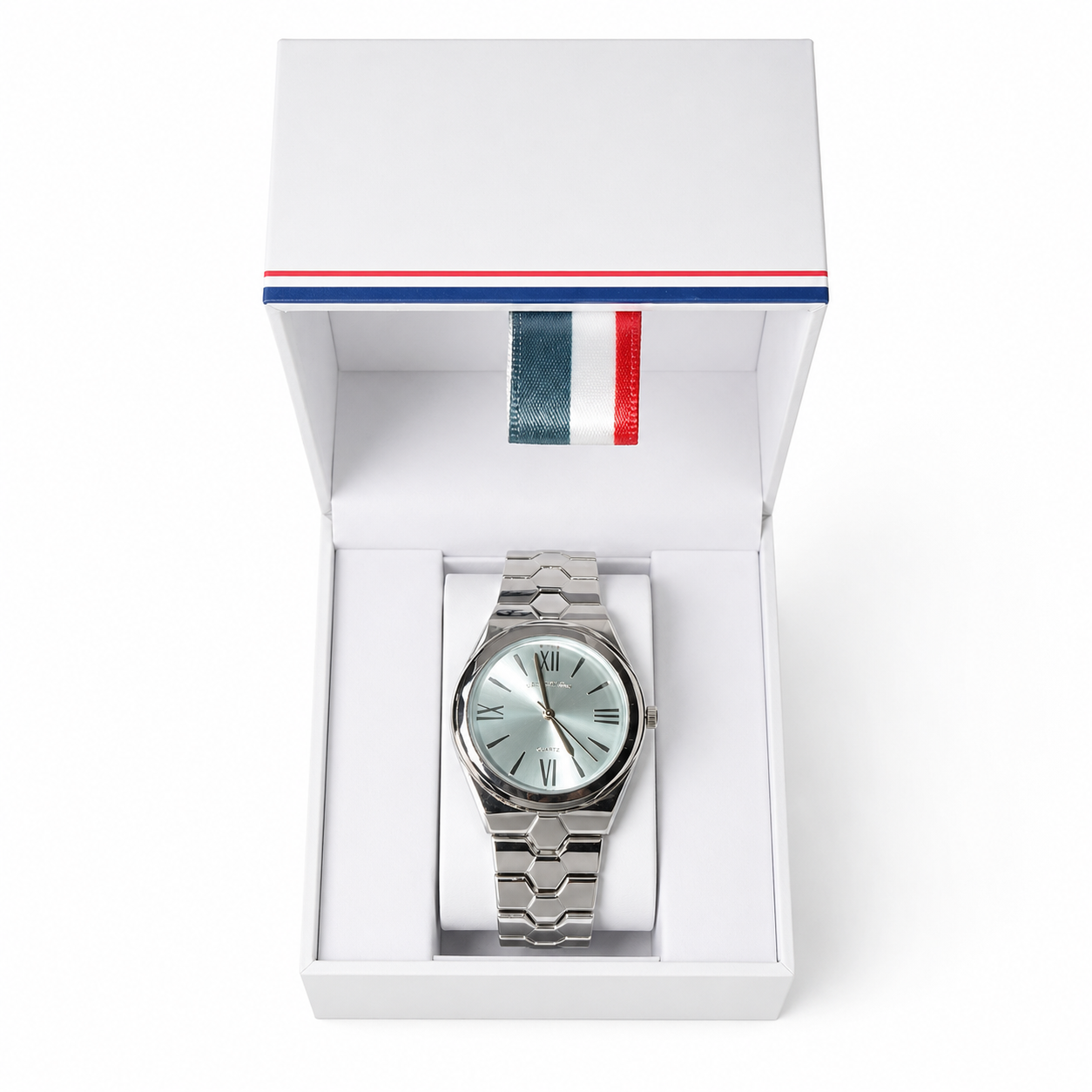 Reloj U.S. Polo Assn. de Dama Plateado ⌚✨