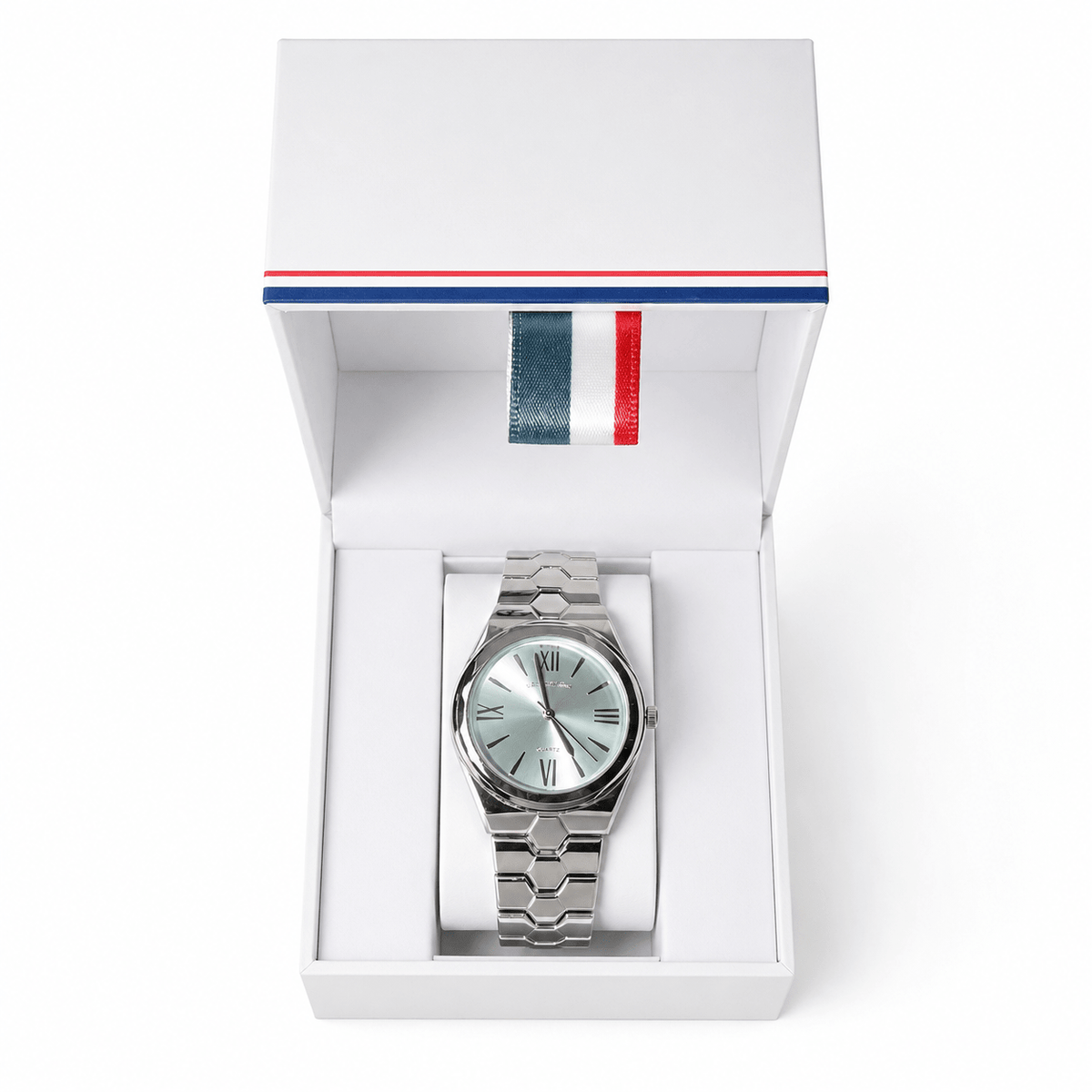 Reloj U.S. Polo Assn. para mujer plateado