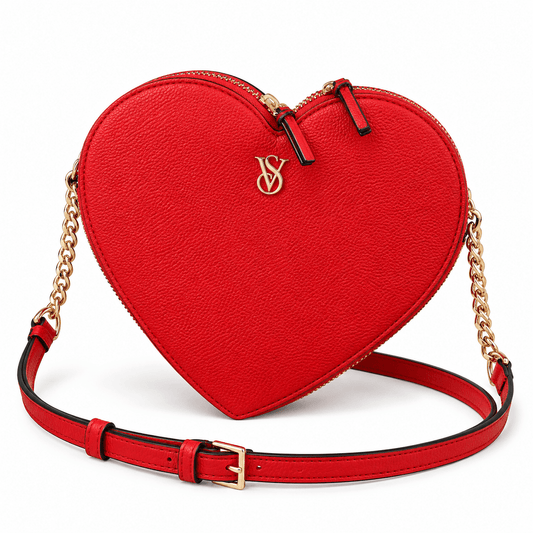 Cartera Victoria’s Secret Heart Crossbody Roja ♥️ | Baby Helena Shop