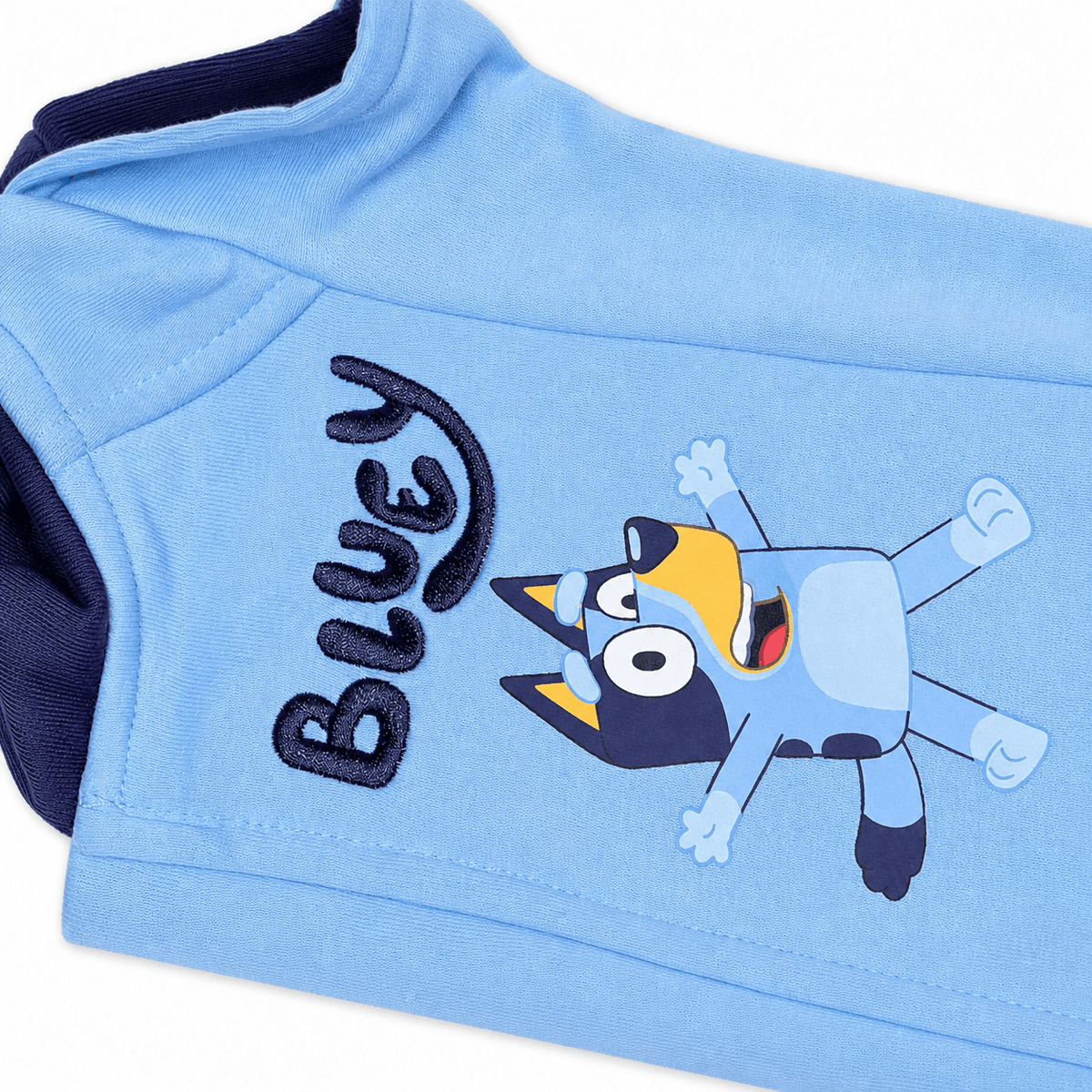 Poleron Infantil Bluey Unisex con Capucha y Cierre 3D Completo 💙 | Baby Helena Shop