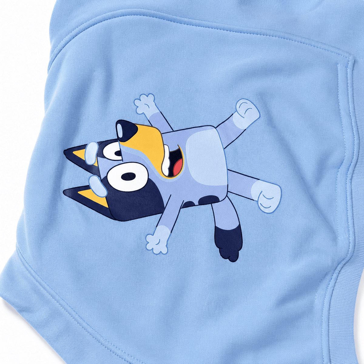Poleron Infantil Bluey Unisex con Capucha y Cierre 3D Completo 💙 | Baby Helena Shop