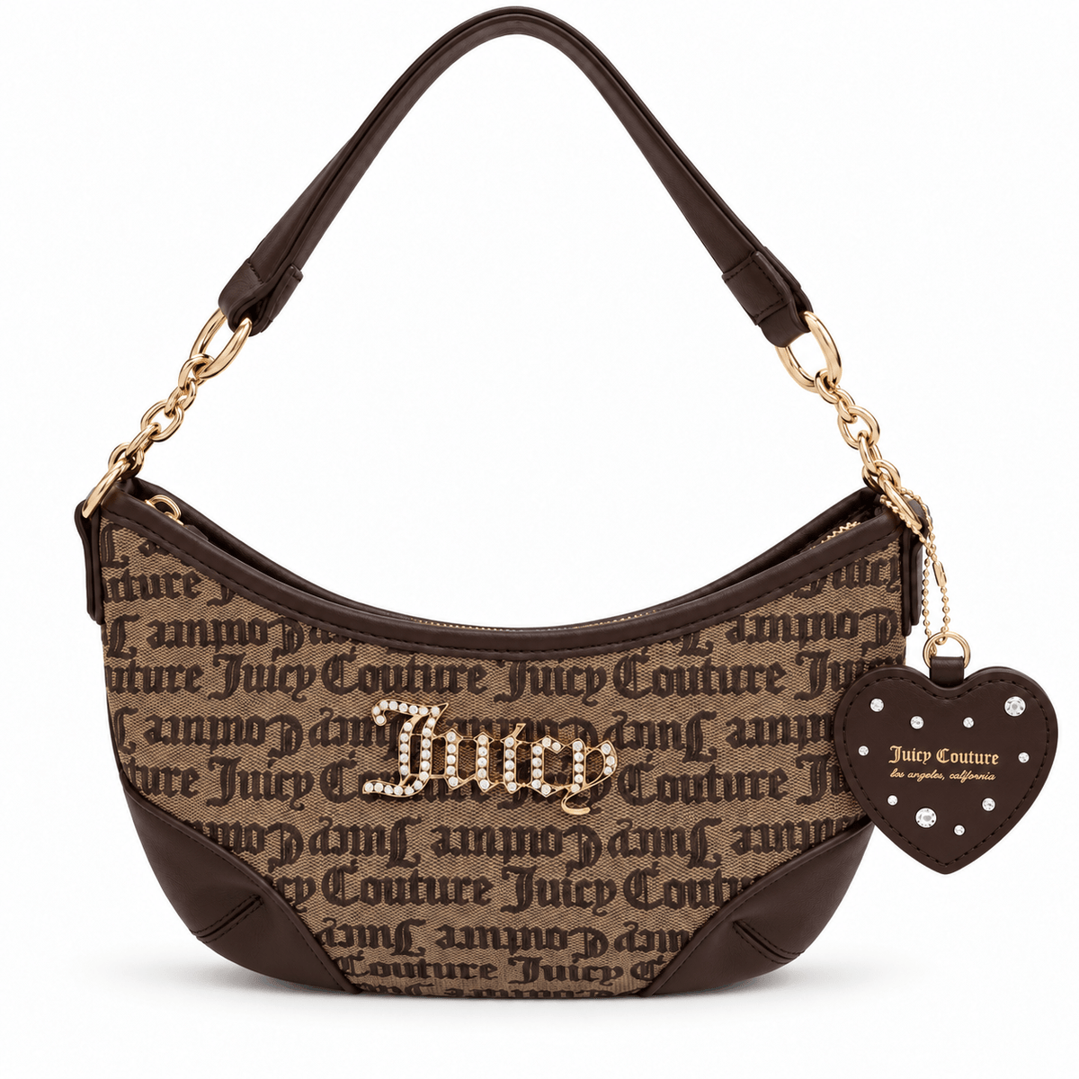 Cartera Shoulder Bag Juicy Couture Chocolate 🤎 | Baby Helena Shop
