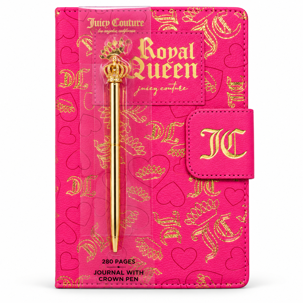 Agenda Juicy Couture “Royal Queen” con Lápiz Corona