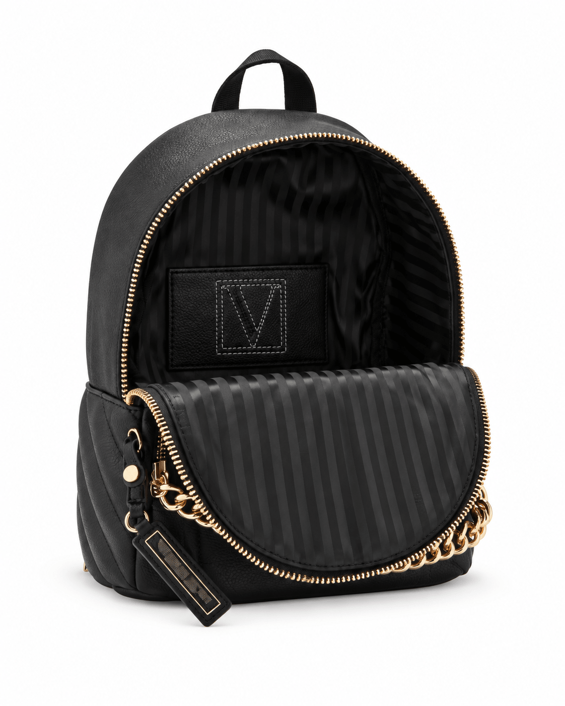 Mochila Victoria’s Secret Negra Acolchada 🖤 | Baby Helena Shop